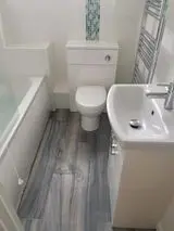 Modern bathroom suite installation by APG Plumbing & Heating Services Ltd, Staffordshire