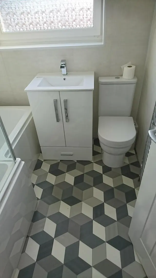 Wall-mounted toilet installation completed by APG Plumbing & Heating Services Ltd, Staffordshire